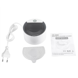 Ultrasonic Denture Cleaner Retainer Mouth Guard Cleaning Machine