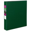 Avery Durable 3 Ring Binder, 1.5" Slant Rings, 1 Green