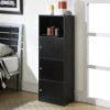 Pemberly Row 3 Door Cabinet in Black