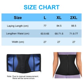 AOOWU Slimming Belt, Waist Trimmer Belt, Fitness Belt, Waist Trainer, Fitness Belt, Adjustable, Men's Women's Slimming Waist Trainer, Waist Shaper, Speed Up Sweating and Detoxification