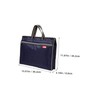 NOLITOY Oxford Fabric Document Bag Zippered Tote with Handle Spacious