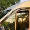 OMAC Window Visor Vent Rain Guard Deflector for Ford e-Transit
