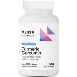 PureFormulas Turmeric Curcumin - 120 VCaps