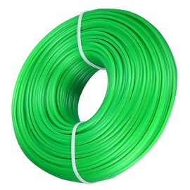 KAHEIGN 2mm x 100m Strimmer Lines, Heavy Duty Grass Trimmer Line Brush Cutter Nylon Round Rope for Garden Grass Strimmer Strimmers Electric (Green)
