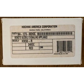 HOCHIKI HX93-R FIRE ALARM MINI HORN,WALL,24 VDC,TEMPORAL/C