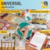 Textured Self Adhesive Laminating Sheets, Smooth Satin Finish, 9 x