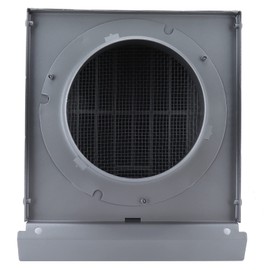 Wall Vent Cover, Stainless Steel Mesh Windproof Exhaust Hood with Water Guide Plate for Range Hood Air Outlet for Indoor and Outdoor Ventilation(100mm Pipe Diameter)