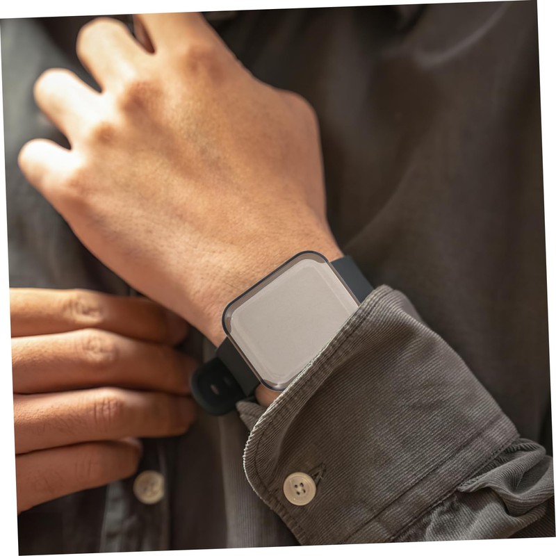 jojofuny Watch TPU Case 2 Pieces Full Coverage Anti-Fingerprint Easy