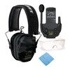Walkers Razor Slim Electronic Muff (MultiCam Camo Gray) Bundle with
