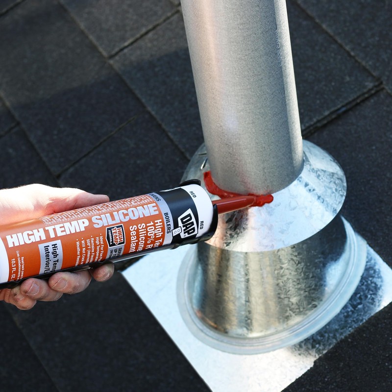 DAP 8013 80133 High Temperature 100% Rtv Silicone Sealant, 10.3