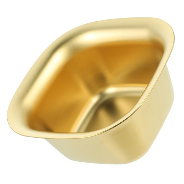 Zerodeko Portable Snack Bowl Stainless Steel Dipping Dish for Sauces