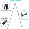 Ezzyso Caballete Plegable Instantáneo De 168cm Portátil Arte Pintar