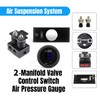 12V Solenoid 2-Valve Air Ride Suspension manifold valve with Simplify