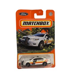 Matchbox Ford Police Interceptor 42/100 (White)