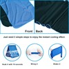 SZELAM 4 Packs Cooling Towel (40"x12"),Ice Towel,Soft Breathable Instant Towel,Microfiber