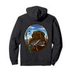 Labrador Retriever with Mallard Duck Hunting Pullover Hoodie