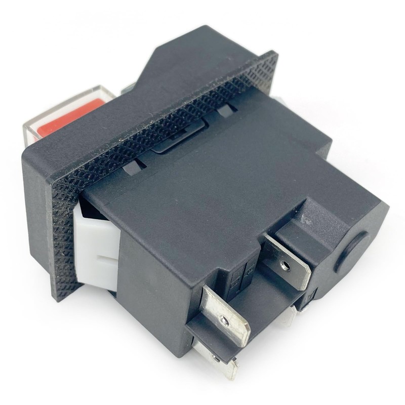 KJD17/120V Switch 5-Pin 16A Push Button Solenoid Switch (1-Pack) for