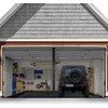 Garage Door Screen for 2 Car 16x8FT, Magnetic Screen Garage