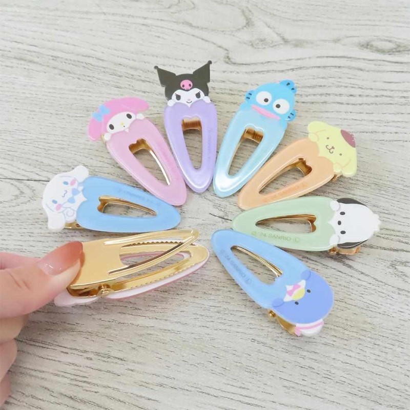 Kamio Japan 045278 Cinnamoroll Hair Clip, Hair Clamp, Bite Patchin,
