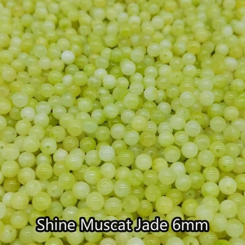 New【6mm Size】Crystal Bead; 1 order = 10 spoons:_Little Saturn Jasper
