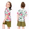 Teddy Kids392 Rash Guard, Kids, Boys, Girls, Short Sleeve, Amphibious,
