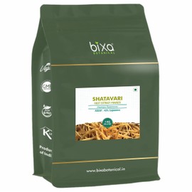 bixa BOTANICAL Shatavari (Asparagus Racemosus) Dry Extract - 40% Saponnins by Gravimetry | Pack of 1