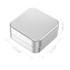 Ainiya Aluminum Retainer Case Compatible with Invisalign,2 Pack Durable Denture
