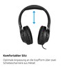 TechniSat STEREOMAN 3 Compact Hi-Fi Cable Headphones (Padded PU Leather