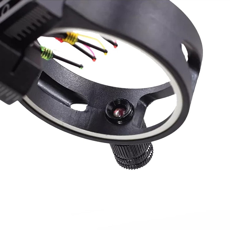SOPOGER Archery Compound Bow Sight Light Fiber Optic 3/8-32 LED
