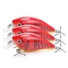 Floating Crankbait Lures Lifelike Artificial - Medium Hot Cray Crankbait