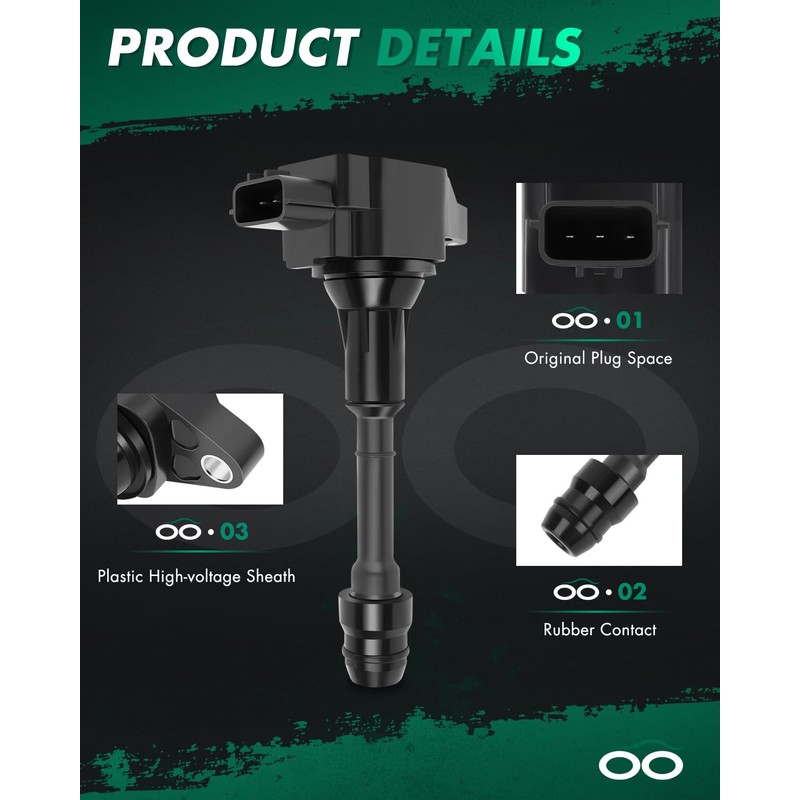SCITOO Automotive Replacement Ignition Coil Pack for Armada 5.6 L
