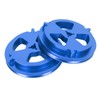 1 Pair 1/4 Inch NAB Hub Optical Shaft Adapter Aluminum