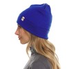Gorro unisex de invierno cálido y 100% lana merina, color