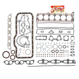 Domestic Gaskets Engine Rering Kit FSBRR2023EVE Compatible With 89-92 Toyota Cressida Supra 3.0 DOHC 7MGE Full Gasket Set, Standard Size Main Rod Bearings, 0.50mm / 0.020" Oversize Piston Rings