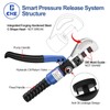 CKE Hydraulic Crimping Tool 10 Ton Hydraulic Cable Lug Crimper,