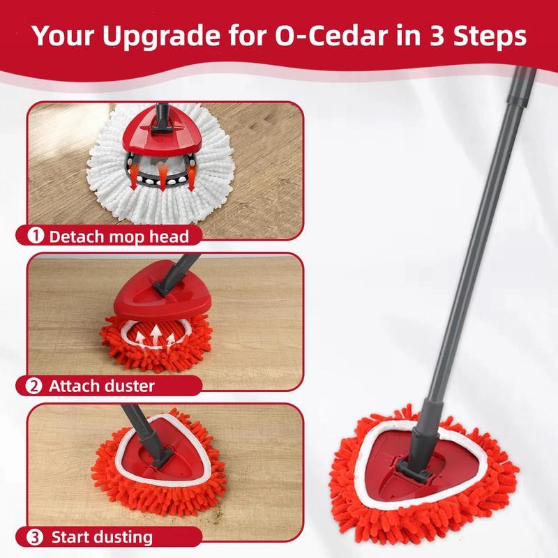 Chenille Duster Replacement Heads for O-Cedar 2025 Unique Design Heads