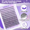 Wispy Lash Clusters Natural Eyelash Clusters C Curl Individual Lashes
