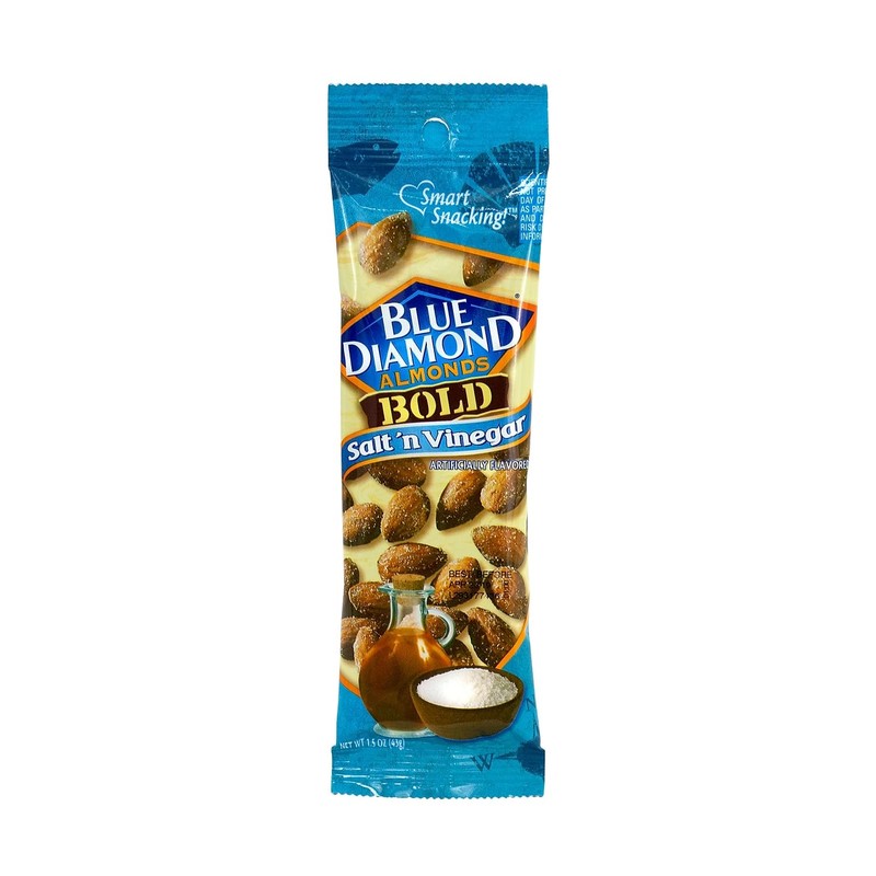 Blue Diamond Bold Almonds, 1.5 Ounce (Pack of 12)