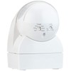 Esylux MD200 surface-mounted 230 Volt IP44 motion detector, white.
