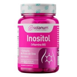 Inositol Solanum 90 Cápsulas Inositol Sabor Sin Sabor