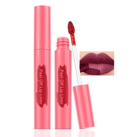 Ursoulney Lip Liner - Lip Stain Peel Off, Long-Lasting Moisturizing Waterproof Lip Stain Transfer-Proof with Matte Finish Stay on All Day, Great Mothers Day Gifts for Mom (Mauve, Pack of 1)