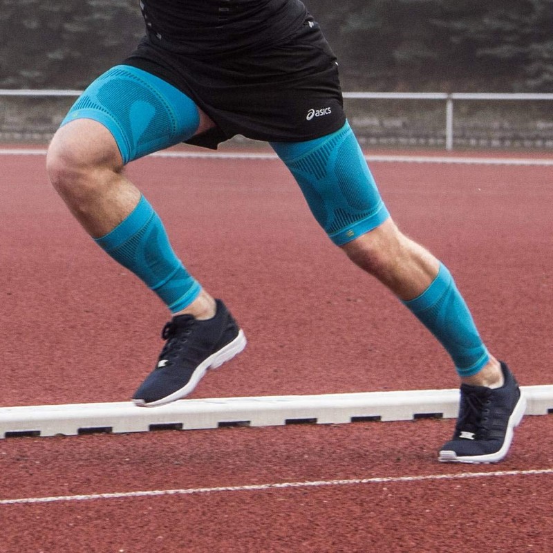 Bauerfeind, 1 Pair Sport Thigh Compression Bandage, Can be Worn