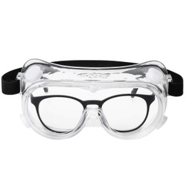 UNCO- Safety Goggles Over Glasses, Protective Goggles, Anti Fog, Work, Safety Glasses Over