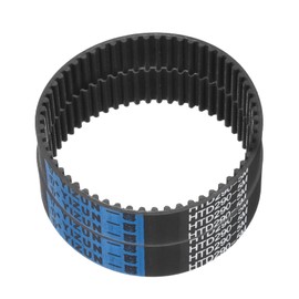 sourcing map 2pcs HTD-5M Rubber Timing Belt 58 Teeth, 290mm Pitch Length x 20mm Width x 3.6mm Height, Closed Loop Pulley Timing Belt