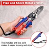 GOLD DEER 5 Blade Hand Crimper Sheet Metal Tools,Hvac Tool