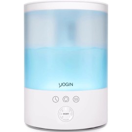 YOGIN™ Humidifiers for Bedroom or Large room,Top fill 2.5L Ultrasonic cool mist.