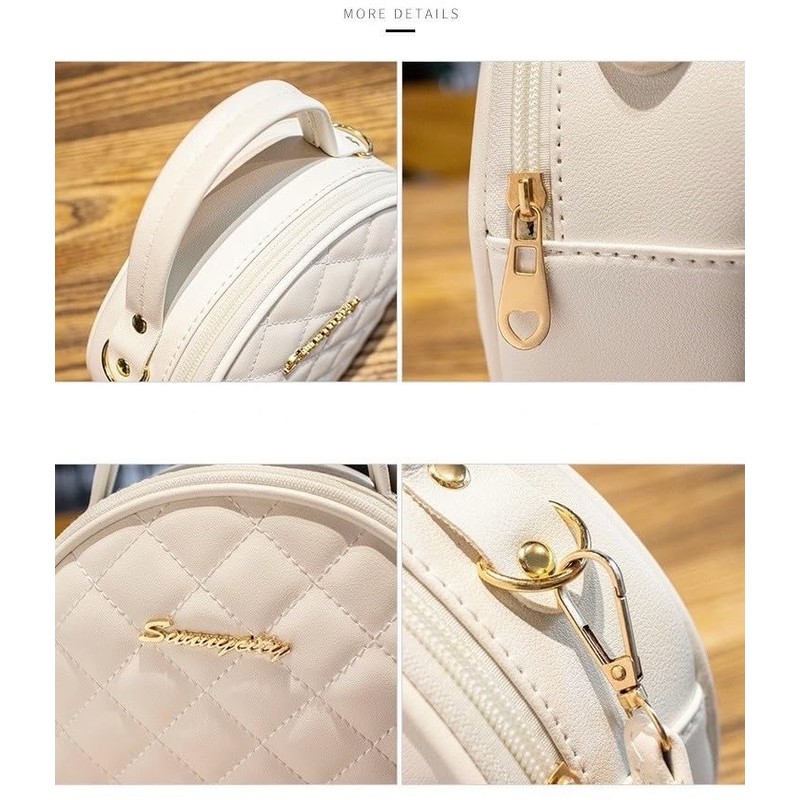 [Bwill] [ビーウィル] Shoulder Bag, Pouch, Handbag, Small, Women's, Girls, Round,