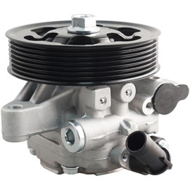 MACAX Power Steering Pump 56110-RNA-305 with Pulley Compatible with Honda Civic 2006-2011 1.8L L4 Replaces 21-5456 96-05456 990-0548 N990-0548 5822N 6046PX