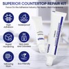 Marble and Granite Repair Kit (White) - 30-Min Quick-Drying Quartz