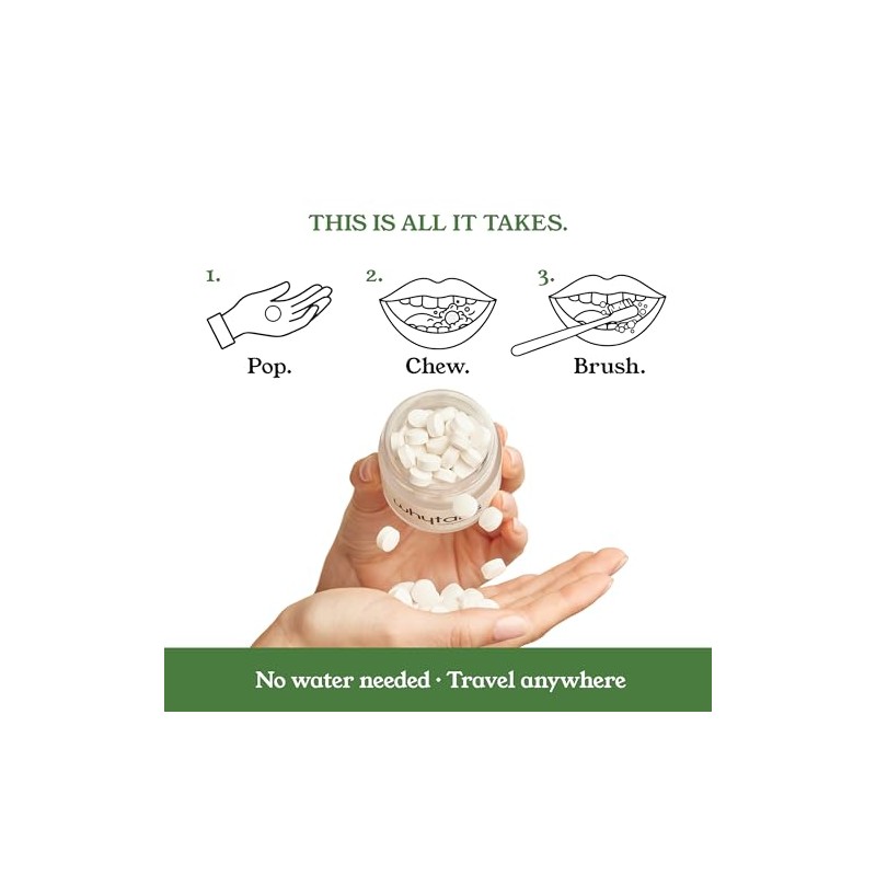 WhyTab Tootpaste Tablets (WhyTabs Plus)